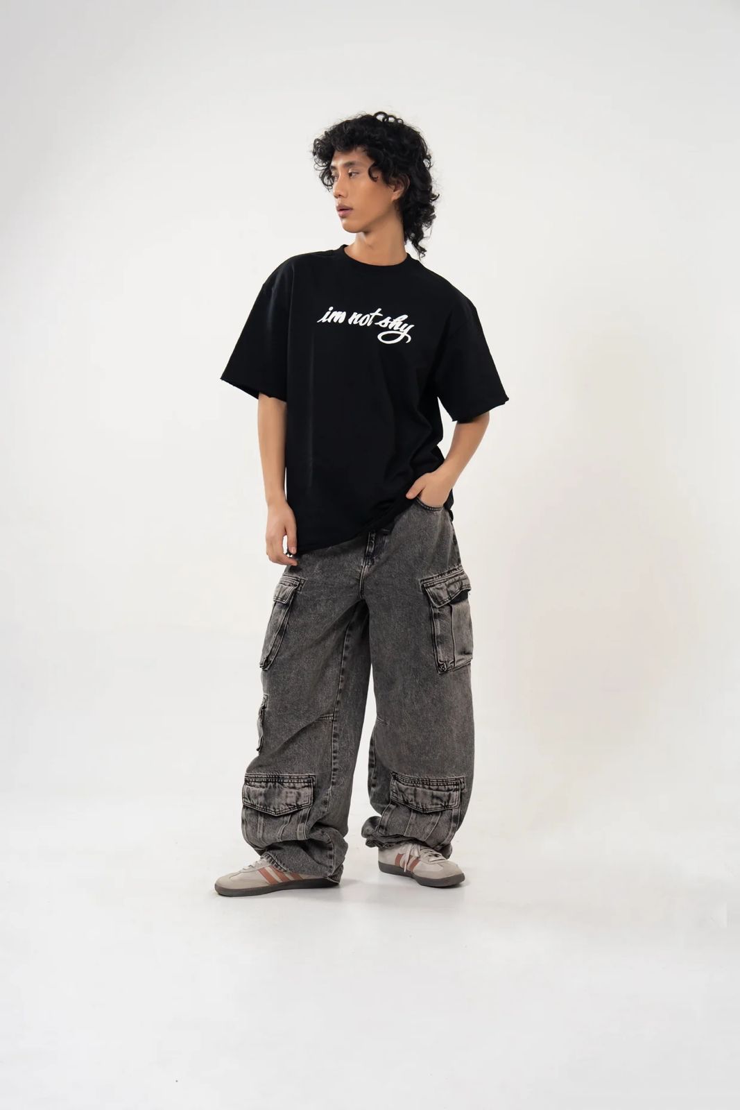 Iam Not Shy Oversized Tshir