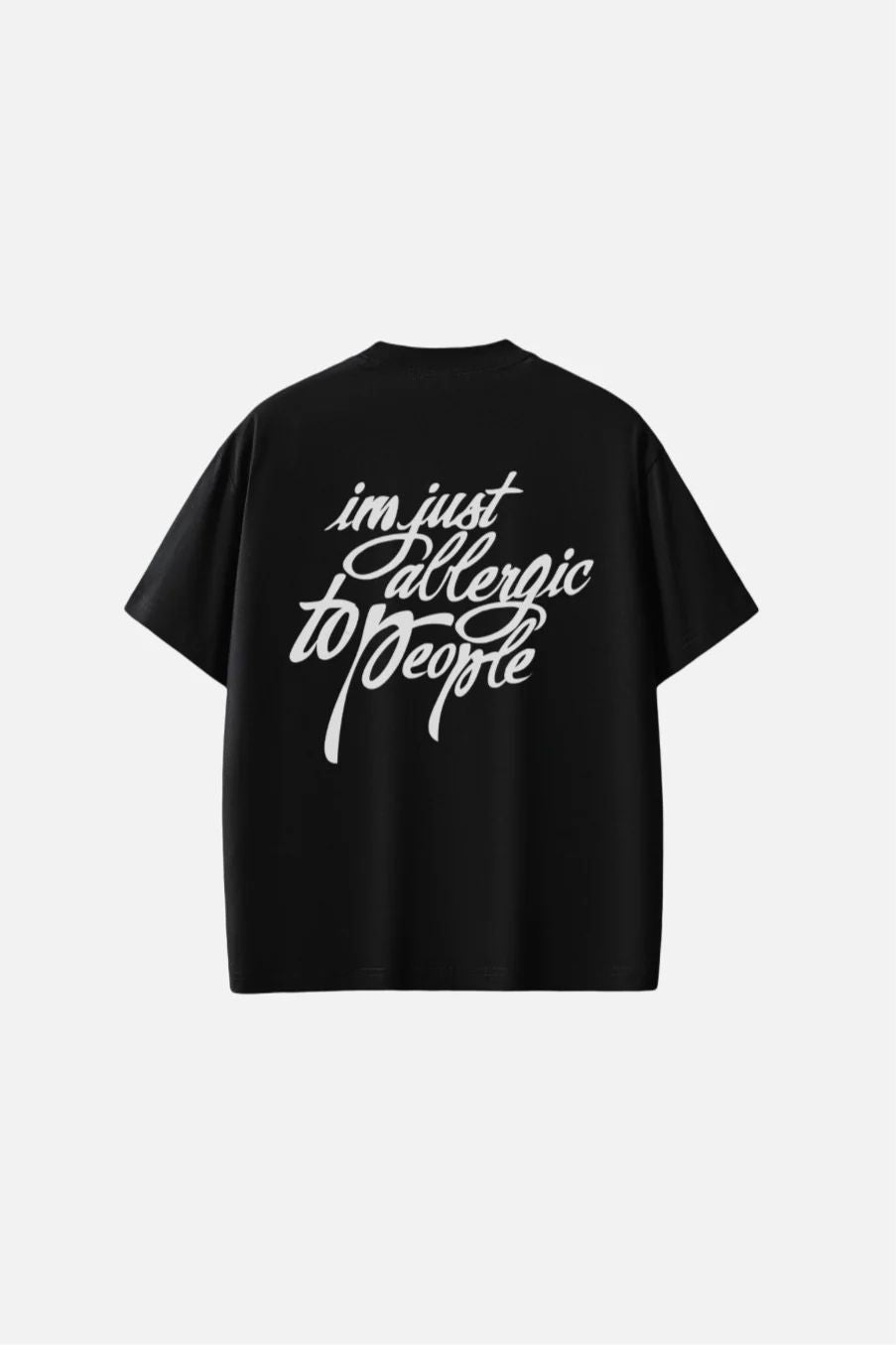 Iam Not Shy Oversized Tshir