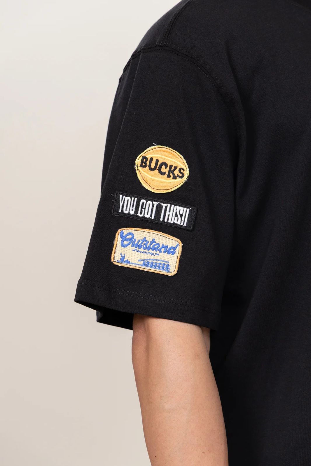 Founder’s Tee Embroided Tshirt (Black)