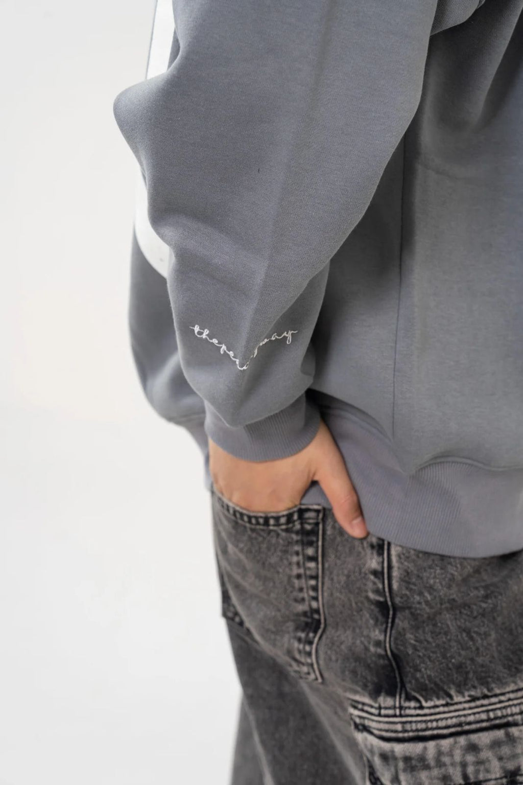 Graphiti Oversized Sweatshirt