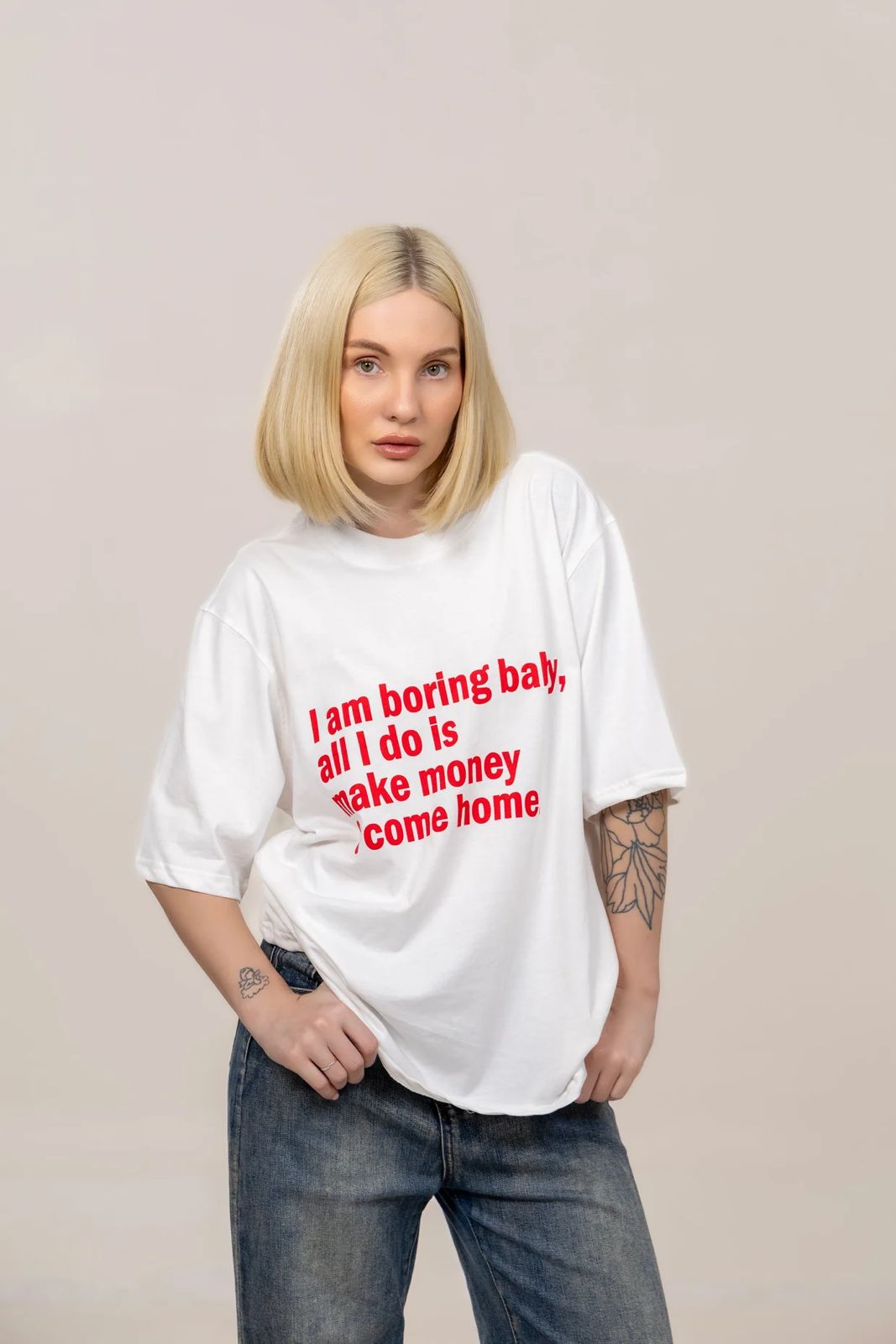 Boring Hustler Soft Touch Tshirt