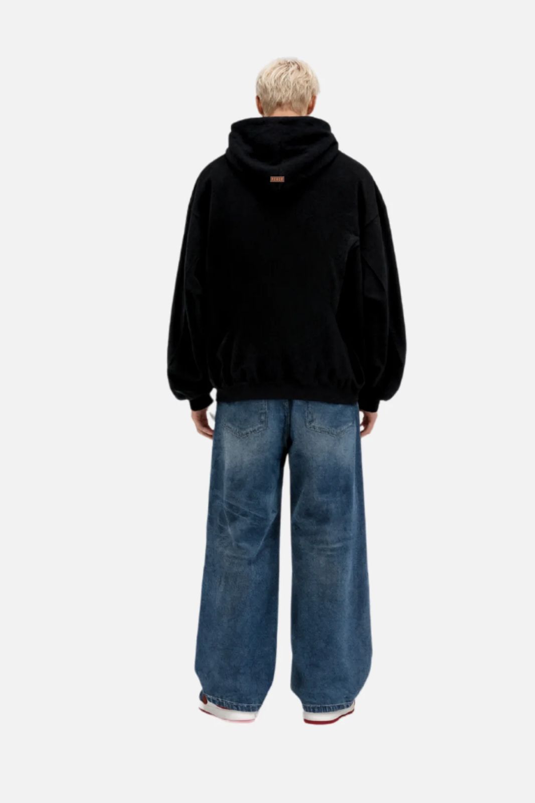 Delusion Black Zipper Hoodie